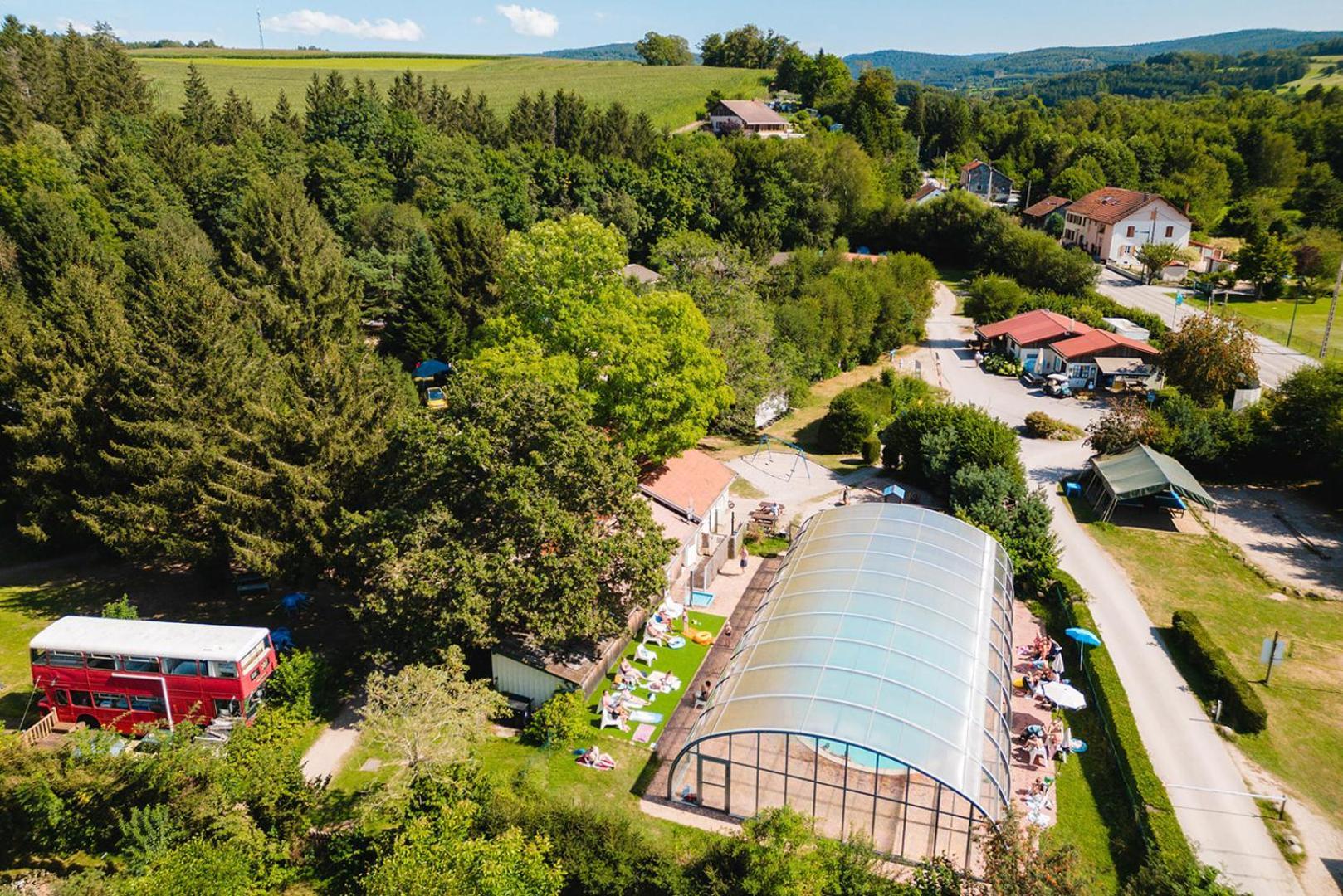 Glamping The Vosges Hotel Corcieux ภายนอก รูปภาพ